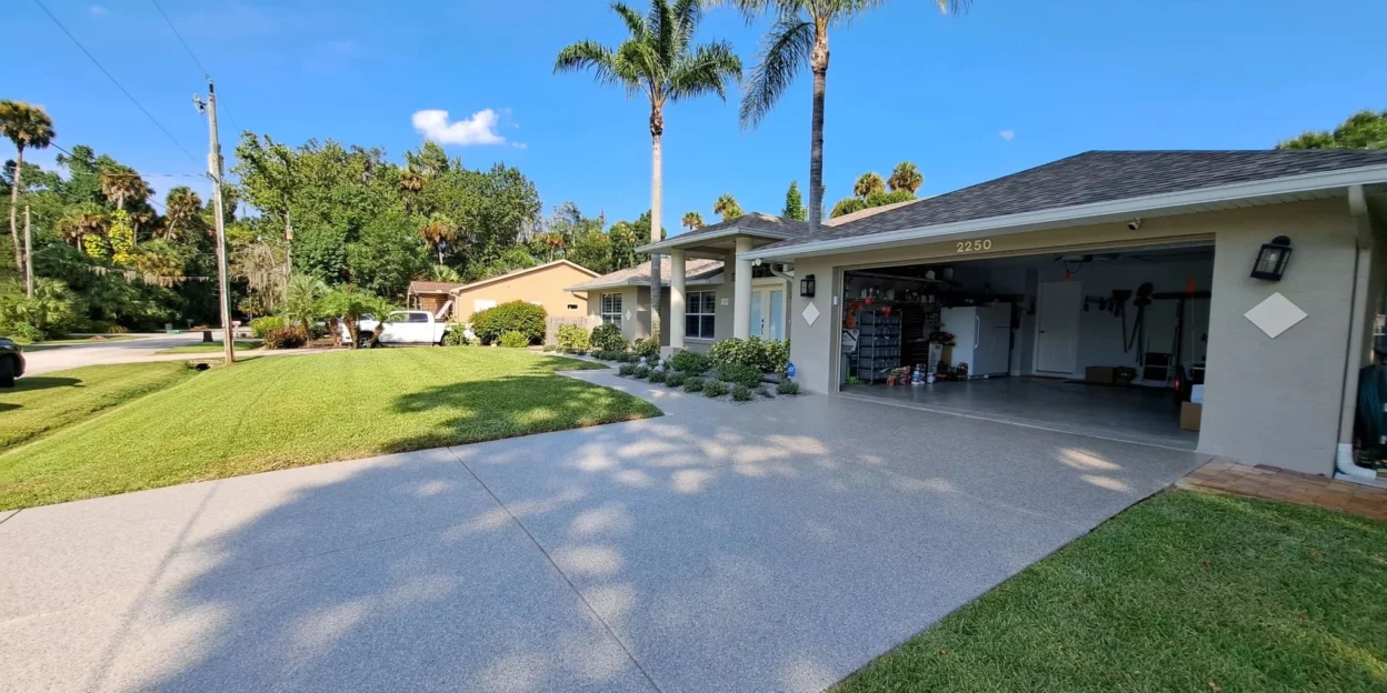 driveway transformation after
