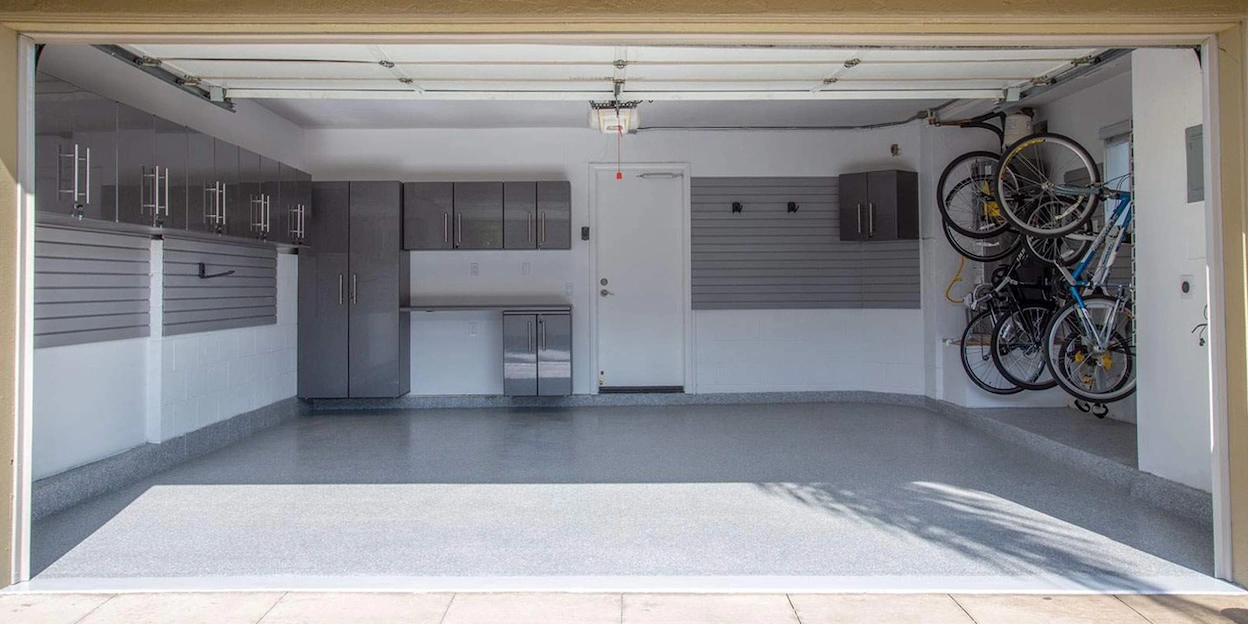 garage transformation after