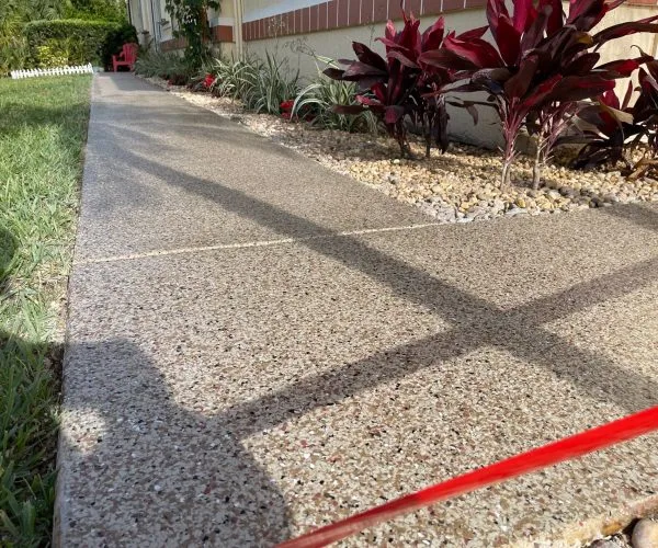 sidewalk coating upgrade